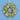 Wooden Mini Flowers Artificial Spring Wreath - 14" - Green and Yellow