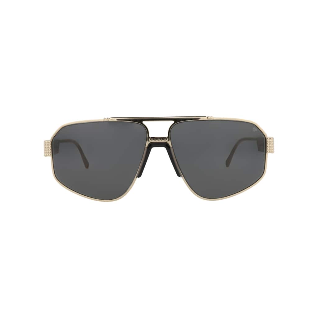 Philipp Plein Aviator-Frame Titanium Sunglasses