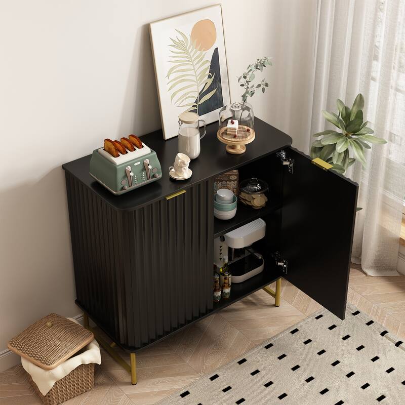 Clihome Modern MDF 2-Door Accent Sideboard