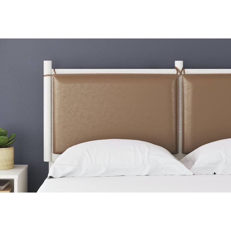 Signature Design by Ashley Aprilyn White Panel Headboard