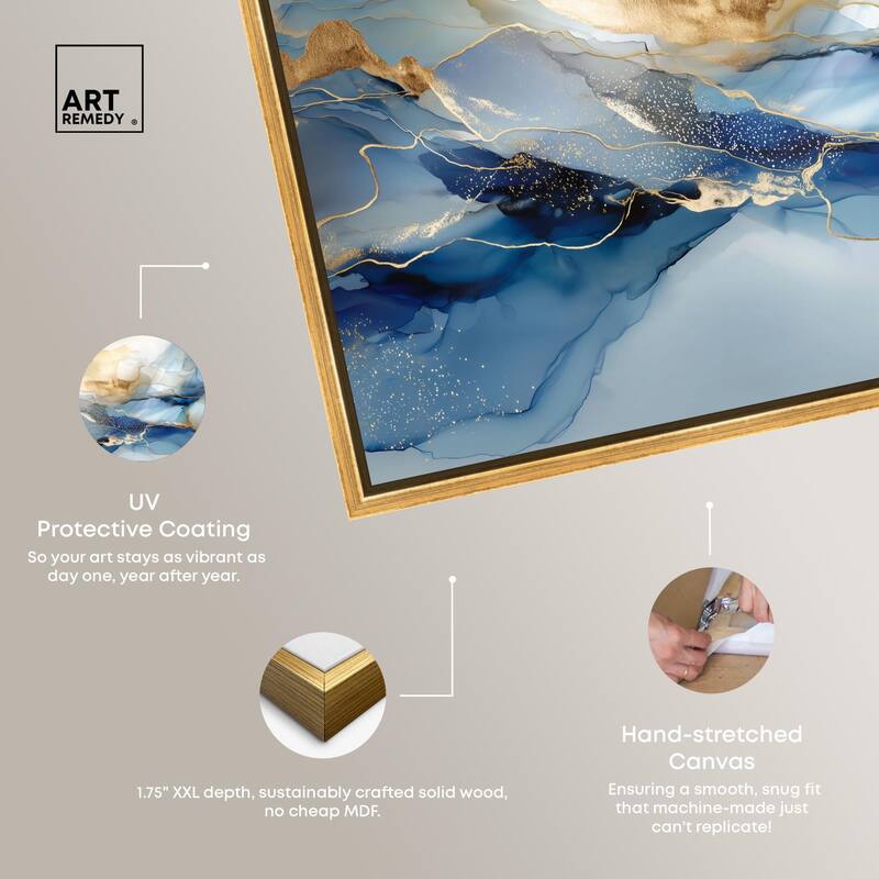 Postmodern Flow I Canvas by Art Remedy