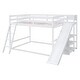 preview thumbnail 28 of 32, Luxury Full over Full Bunk Bed with Ladder, Safety Guaranteed, Slide and Shelves, Maximized Space, Solid Construction