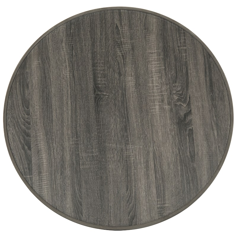 SAFAVIEH Ercolina Mid-Century Wood Coffee Table - 35.4" x 35.4" x 13.8" - 35Wx35Dx14H