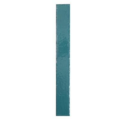 Valenza 2x16 Tropical Teal Ceramic Zellige Subway Wall Tile (10.76 sq ft/case) - 50 Pack