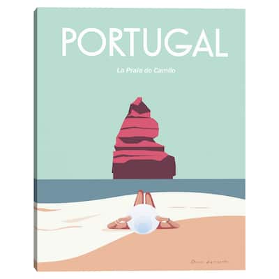 Portugal by Omar Escalante Canvas Art Print