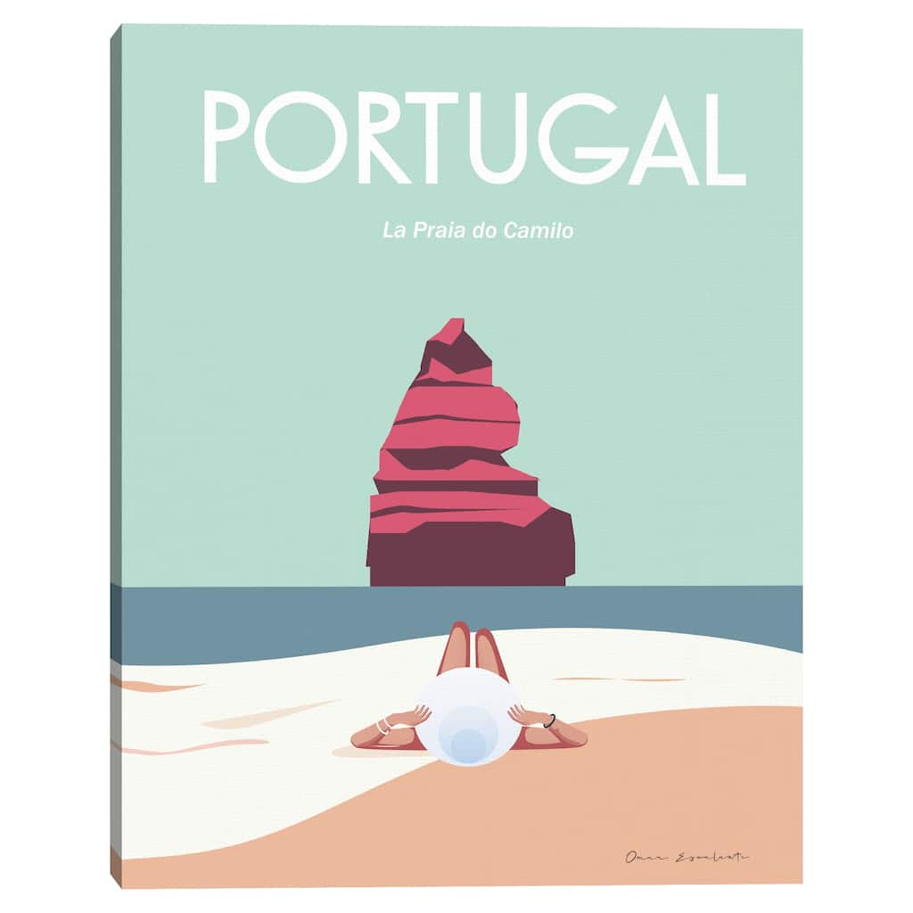 Portugal by Omar Escalante Canvas Art Print