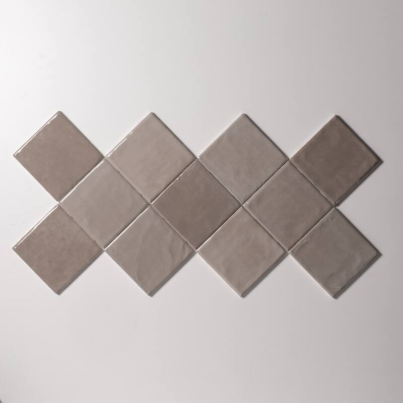 Harvest 4 in. x 4 in. Glazed Ceramic Wall Tile