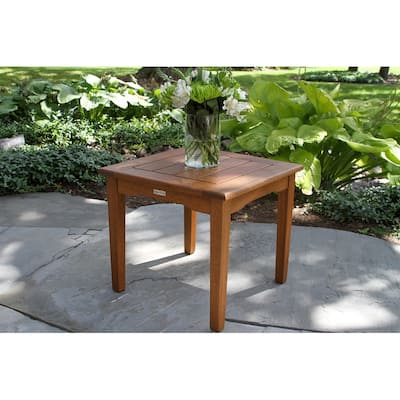 Eilaf Square Eucalyptus End Table