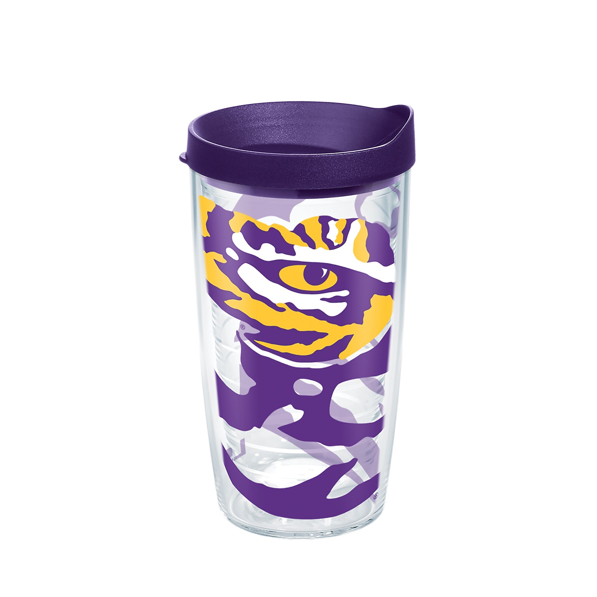 Purple LSU Tigers 24oz. Tritan Plastic Sport Bottle
