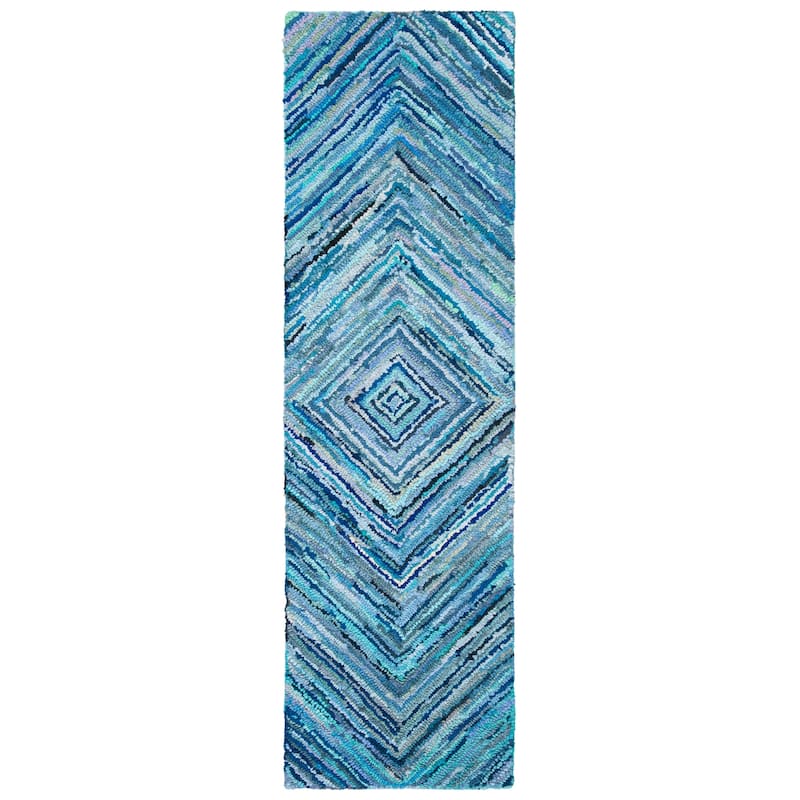 SAFAVIEH Handmade Nantucket Kontxesi Contemporary Cotton Rug