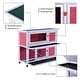 preview thumbnail 6 of 30, Lovupet Rabbit Hutch Cage with Pull Out Tray, 2 Stroy Outdoor Indoor Wooden Bunny Cage, Rabbit House 0323