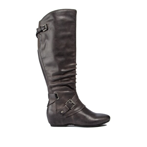 baretraps gray boots