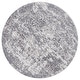 preview thumbnail 26 of 35, Alexander Home Mason Distressed Traditional Persian Rug 5'3" x 5'3" - Silver/Light Grey