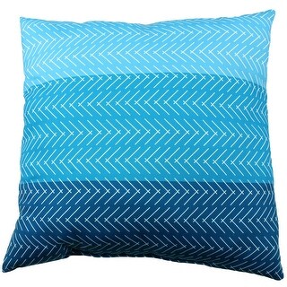 Color Block Hatch Double Sided Pillow - Bed Bath & Beyond - 35055030