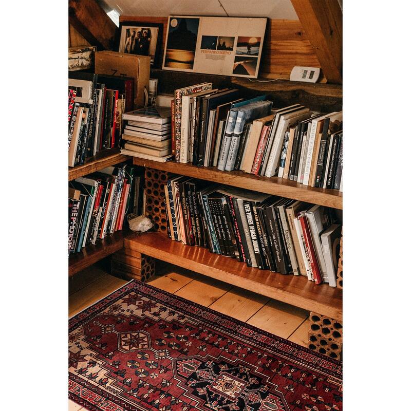 ECARPETGALLERY Hand-knotted Konya Anatolian Red Wool Rug - 4'2 x 6'4