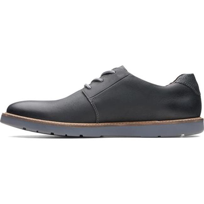 clarks men's grandin plain oxford black