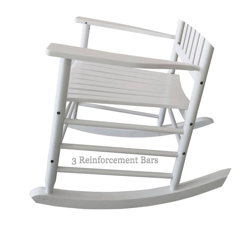 Havana White Rocking Chair