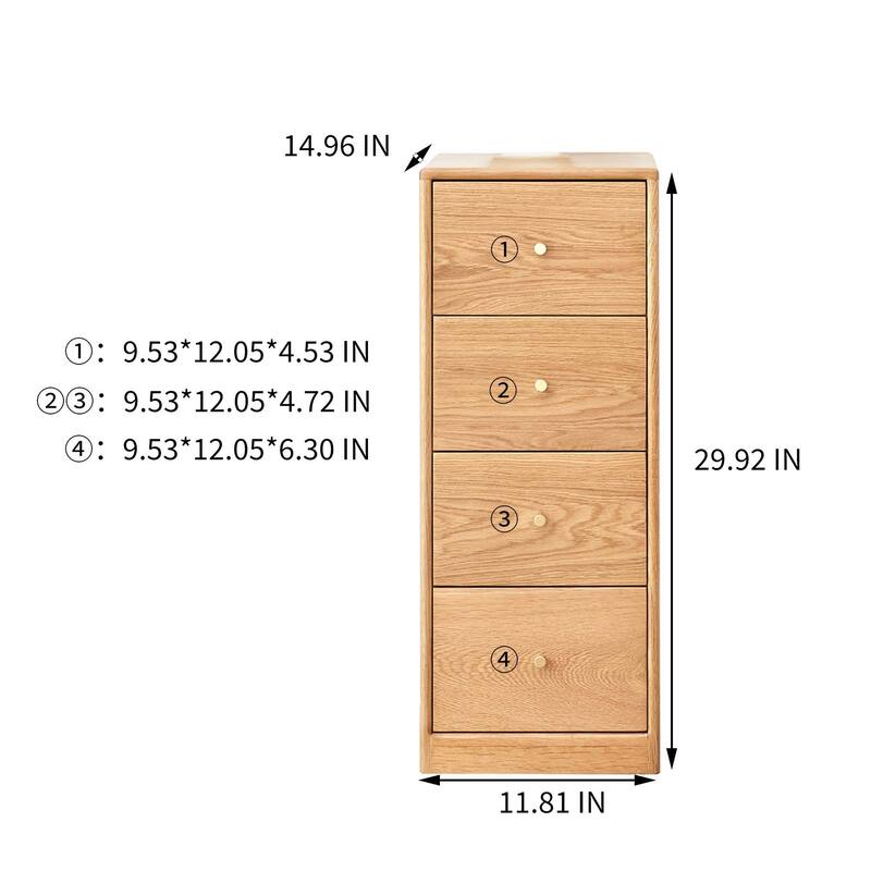 Free-Standing Corner Cabinets Storage Table