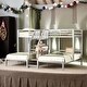 preview thumbnail 1 of 14, Twin over Twin & Twin Triple Bunk Bed with Shelves Staircase, Silver Silver