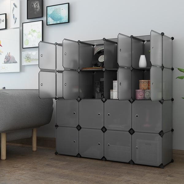 https://ak1.ostkcdn.com/images/products/is/images/direct/2514227e1d4f81f0a454815b28fe1cac5a282d16/LANGRIA-16-Cube-Organizer-Stackable-Plastic-Cube-Storage-Shelves-Design-Multifunctional-Modular-Wardrobe-Cabinet.jpg?impolicy=medium