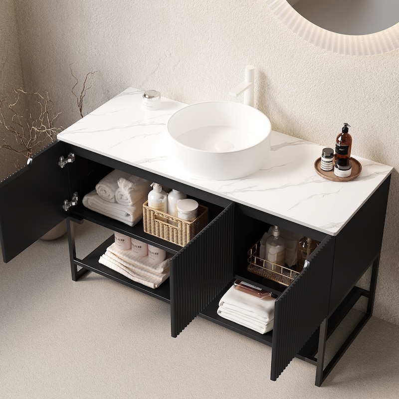 Freestanding Bathroom Vanity with Sink