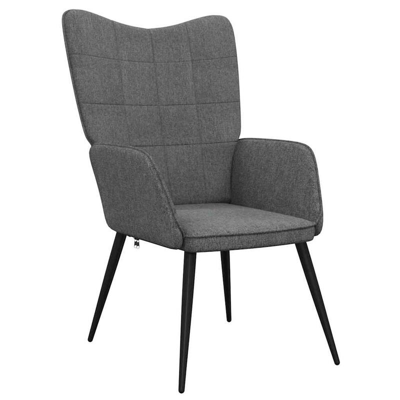 vidaXL Relaxing Chair multi color Fabric - 24" x 27.6" x 38"