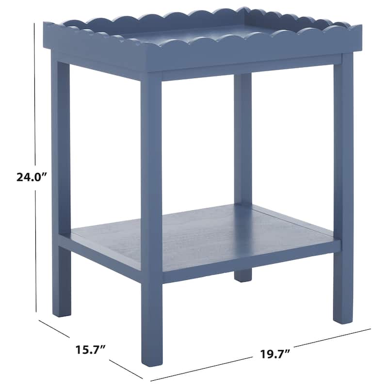 SAFAVIEH Home Starlyn Accent Table - 20"W x 16"D x 24"H