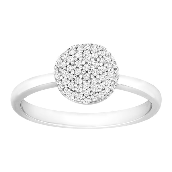 1/4 ct Diamond Ring in Sterling Silver