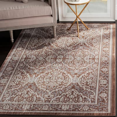 SAFAVIEH Valencia Varje Distressed Vintage Boho Oriental Polyester Rug