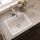 preview thumbnail 2 of 12, Eridanus Oslo 24-inch Undermount / Drop-in Kitchen Sink