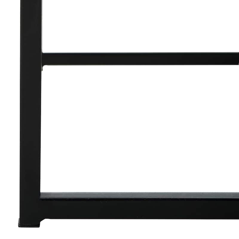 SAFAVIEH Doloris 46"W Black Corner Writing Desk