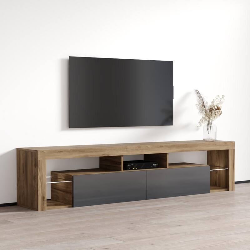 Milano 200 Wall Mounted Floating 79-inch TV Stand