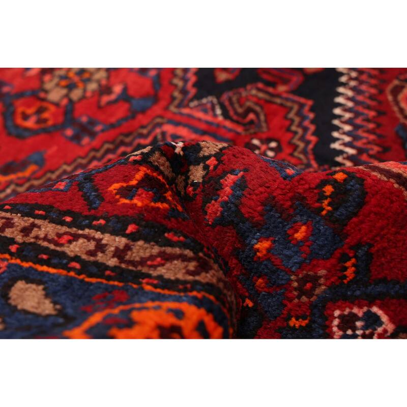 ECARPETGALLERY Hand-knotted Anadol Red Wool Rug - 4'5 x 7'2