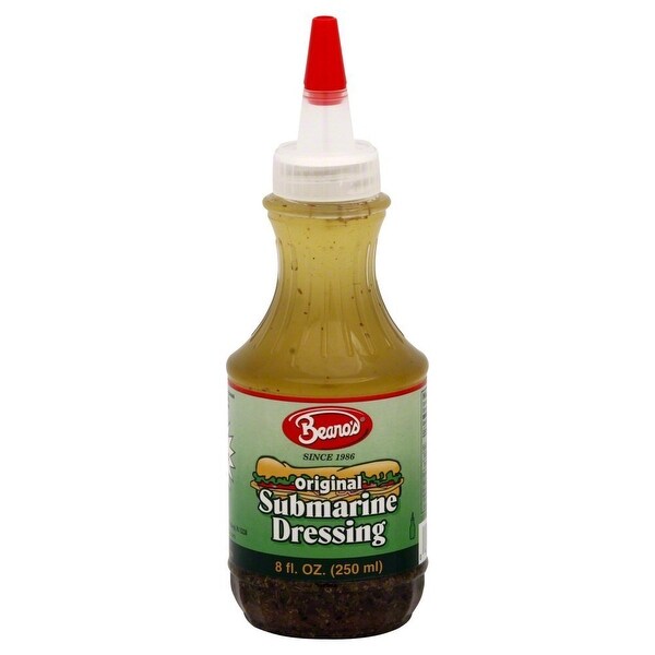 Beano's Submarine Dressing - Original - Case of 12 - 8 oz.