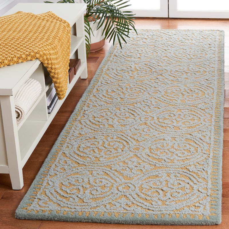 SAFAVIEH Handmade Cambridge Laureta Modern Moroccan Wool Rug