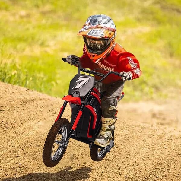 slide 2 of 23, 24V Ride On Motorcycle Dirt Bike for Kid,Number 7