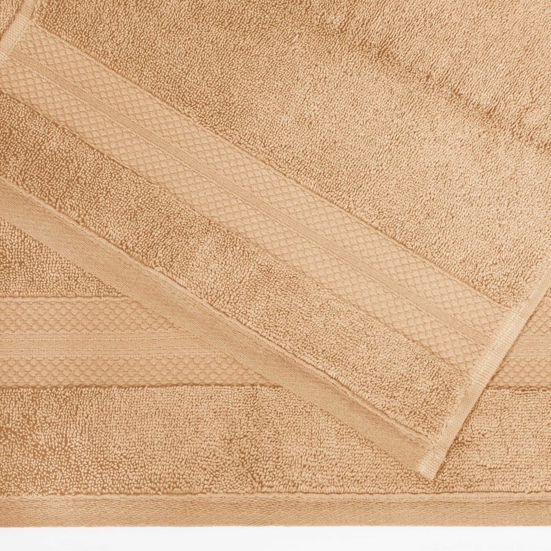 Turkish Cotton 12 Piece Solid Plush Heavyweight Towel Set by Superior