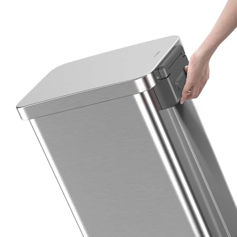 Qualiazero 50L / 13.2 Gallon Slim Step Can
