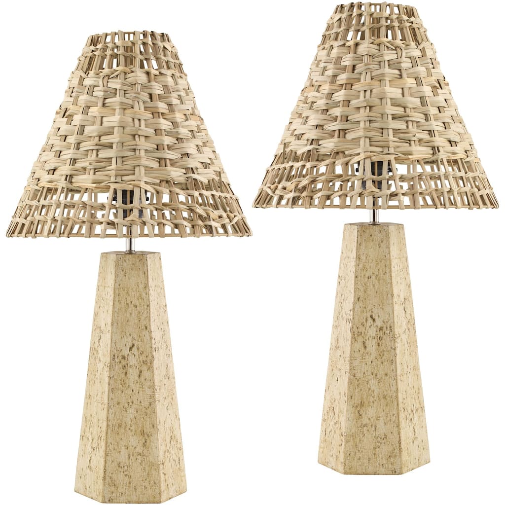 Livabliss Iskut Global Accent Table Lamp (Set of 2)