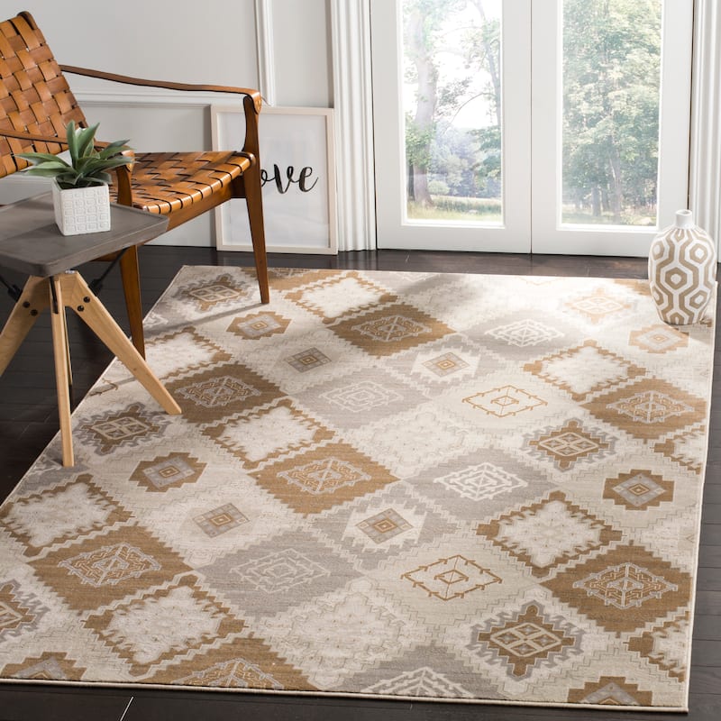 SAFAVIEH Vintage Suzelle Rug - 3' x 5' - Cream/Camel