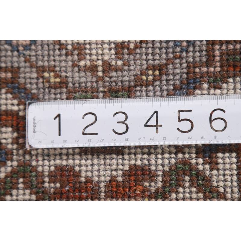 Geometric Heriz Serapi Oriental Area Rug Handmade Wool Carpet - 2'0"x 3'0"