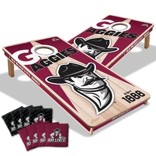 New Mexico State Aggies NCAA 2x4 Cornhole Board Set
