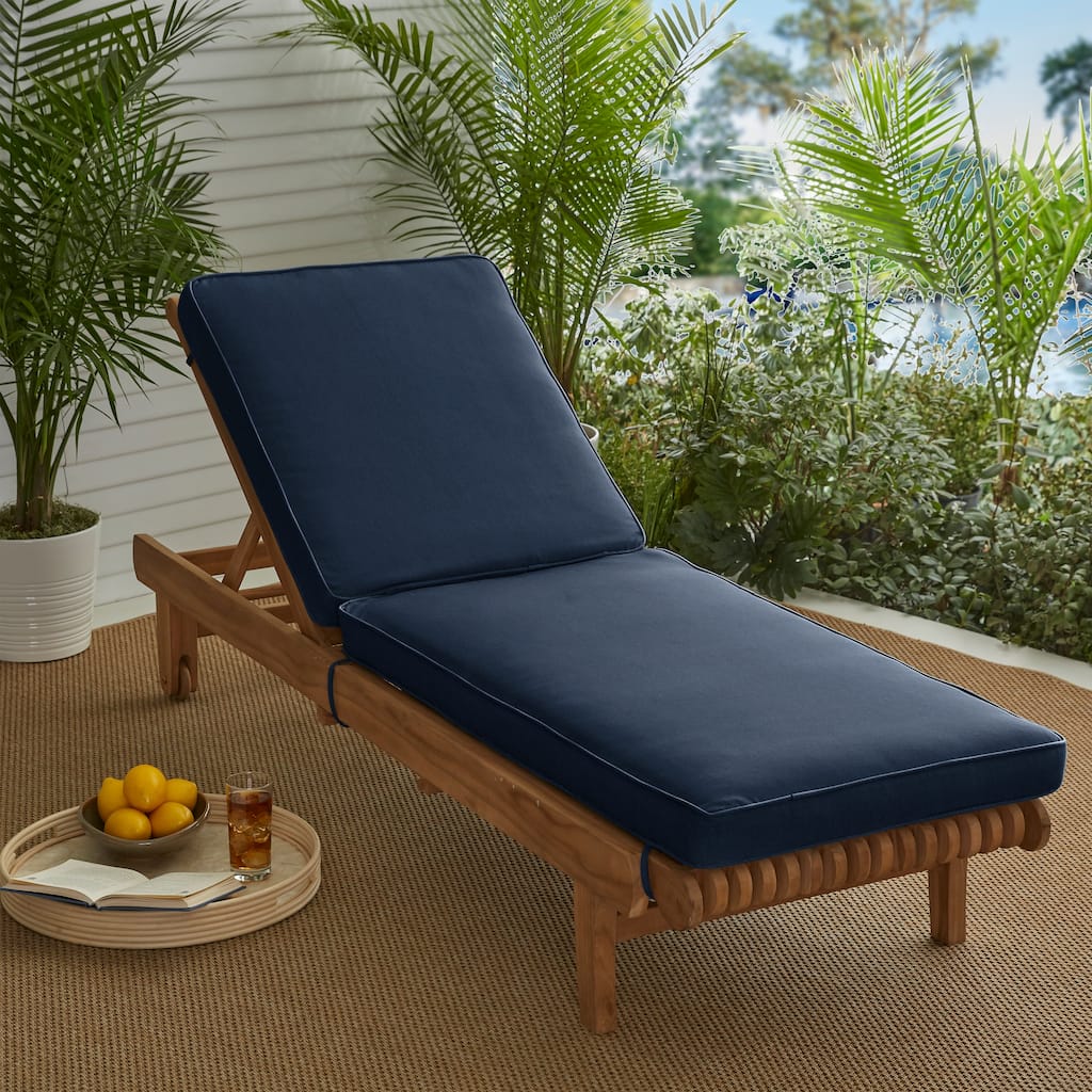 Sorra Home Marine Indoor/ Outdoor Hinged Cushion - Corded