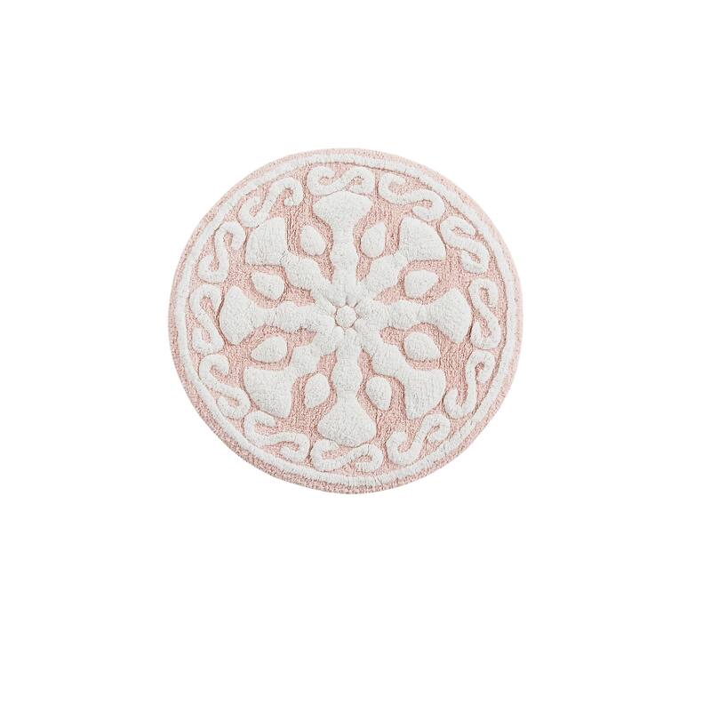 Madison Park Marrakesh Medallion Cotton Tufted Bath Rug