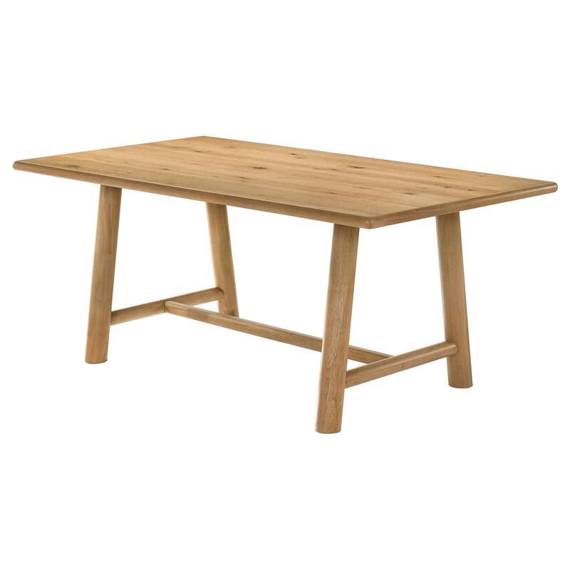 Duncan 71-inch Rectangular Wood Dining Room Table Washed Oak - 70.75" x 39.25" x 30"