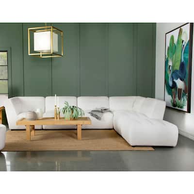 Sunny 6-piece Upholstered Modular Sectional Sofa