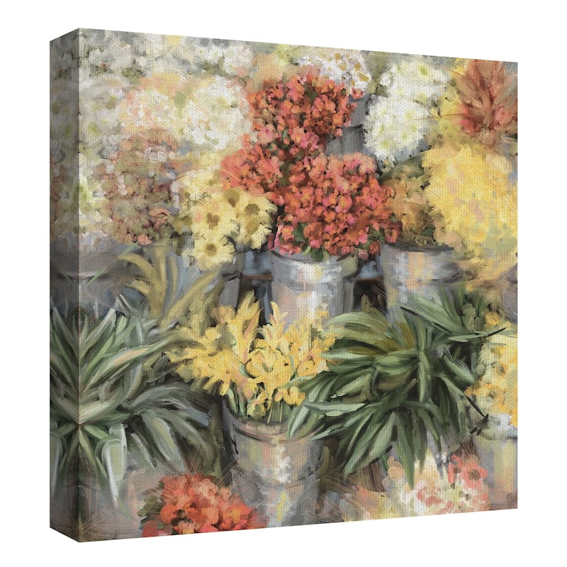 Spring Market by Studio Arts Canvas Art Print
