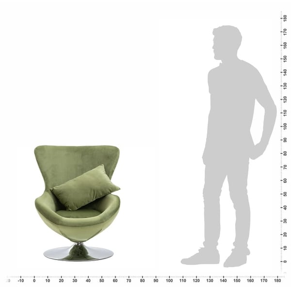 Vidaxl swivel cheap egg chair