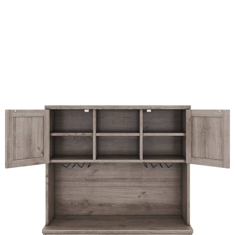 Coffee Bar Cabinet Kitchen Cabinet with Storage,Wine Cabinet with Drawers shelves and cabinets,Buffet Wine & Glass Racks