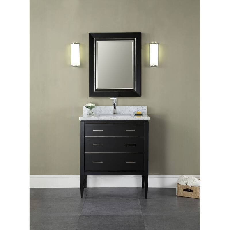 Elk Home Manhattan 30-inch Vanity - Black, V-MANHATTAN-30BK